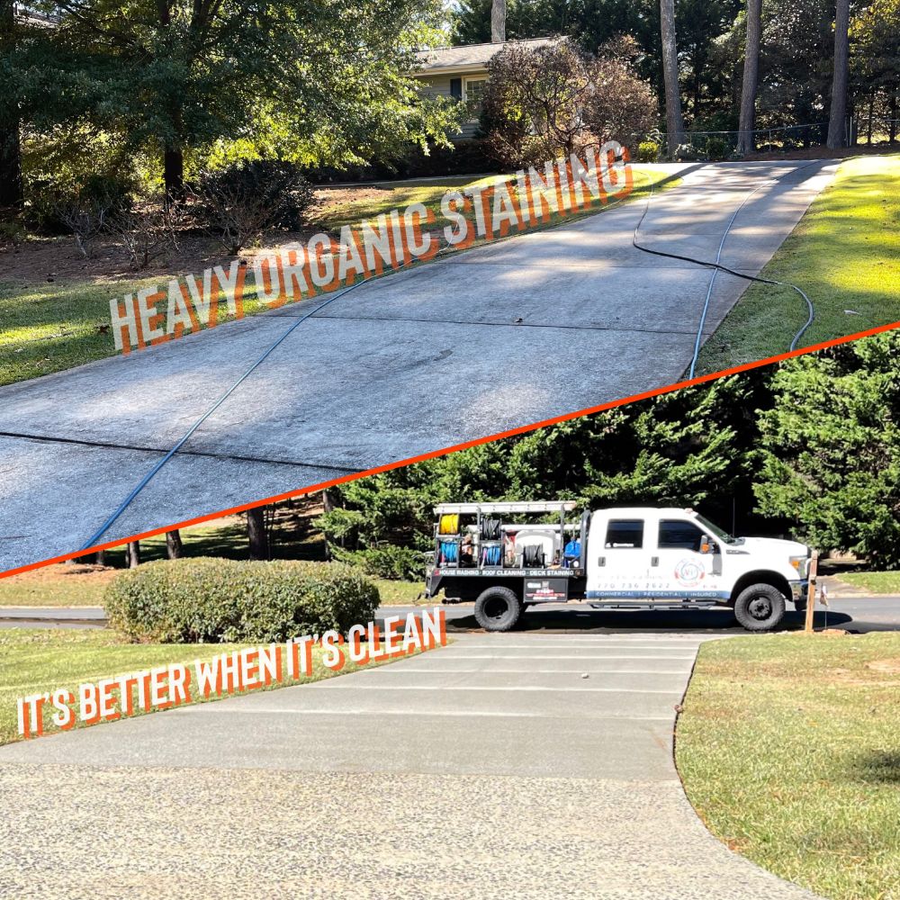 Another Driveway Cleaning in Duluth, GA
