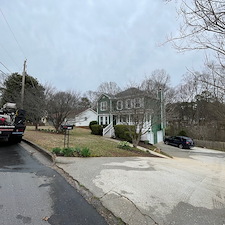 A-Driveway-and-House-Washing-Project-done-in-Lawrenceville-GA 1